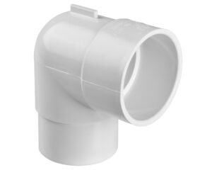 Raccord coudé Waterway 411-5080 · 90° M/F · 2” ABS blanc haute résistance