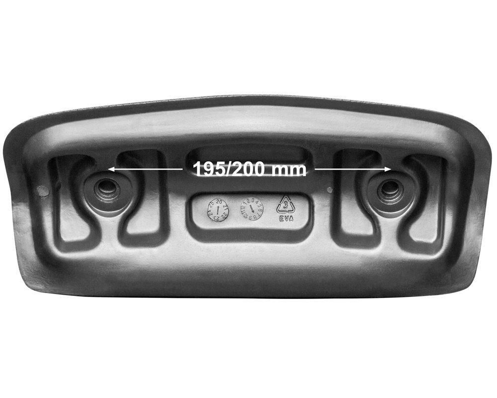 Repose-tête droit Hot Spring EVA105 Gris · Compatibilité séries 2000-2007 – Image 2
