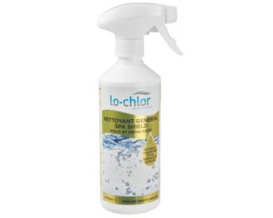 Nettoyant général Lo-Chlor Spa Shield · Protection acrylique, vinyle et caoutchouc – 475 ml