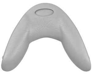Repose-tête MAAX Spas MX103417 · Triangulaire courbé gris · 31 cm
