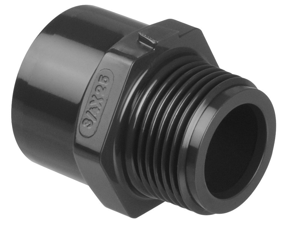 Adaptateur Sorodist EF25203/4 · Filetage 3/4'' MPT vers sortie lisse 32 mm / 25 mm