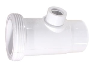 Raccord de réchauffeur Waterway 413-2160 avec filetage 2” MBT et port pour flussostat