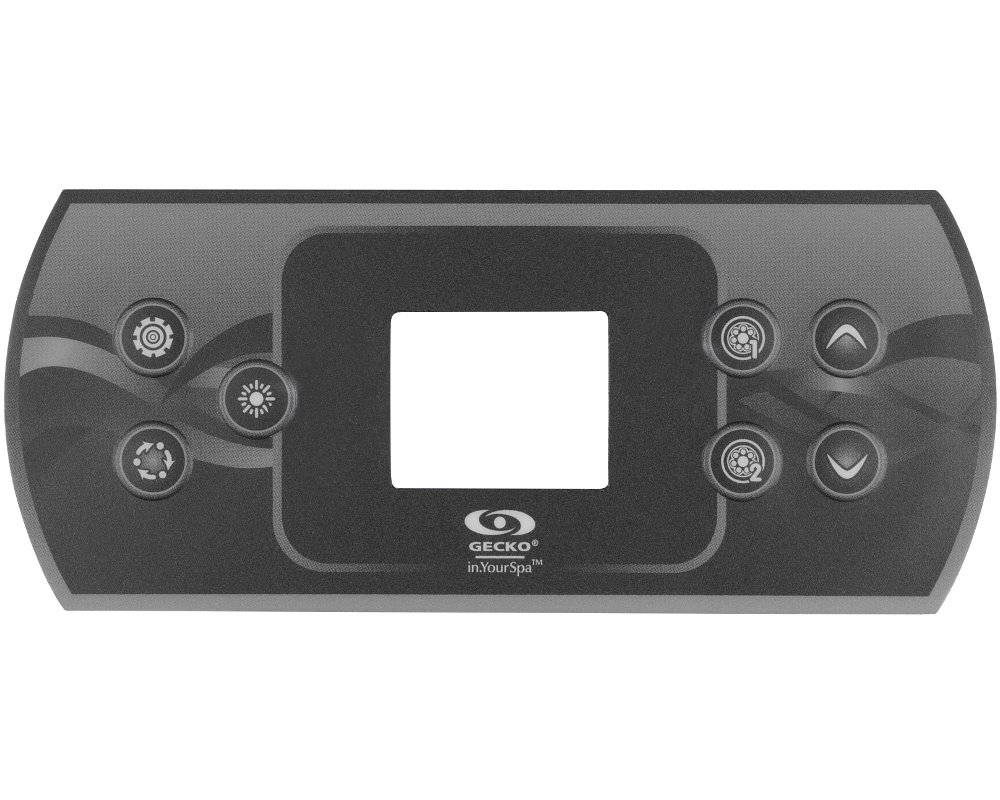 Membrane Gecko in.k500 · Autocollante haute précision pour clavier tactile