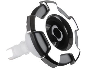 Buse CMP Typhoon 300 Crown Directional · Massage orientable · Inox & gris