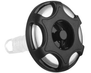 Buse LVJ Mini Lotus Roto 2" Inox · Massage ciblé rotatif Ø57 mm