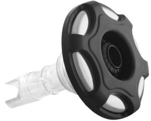 Buse directionnelle LVJ L-1211W Small Lotus 2,5" · Inox & plastique noir