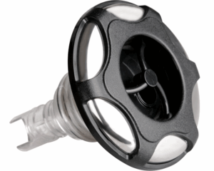 Buse hydromassante LVJ Lotus Roto 3,5" · Jet rotatif orientable