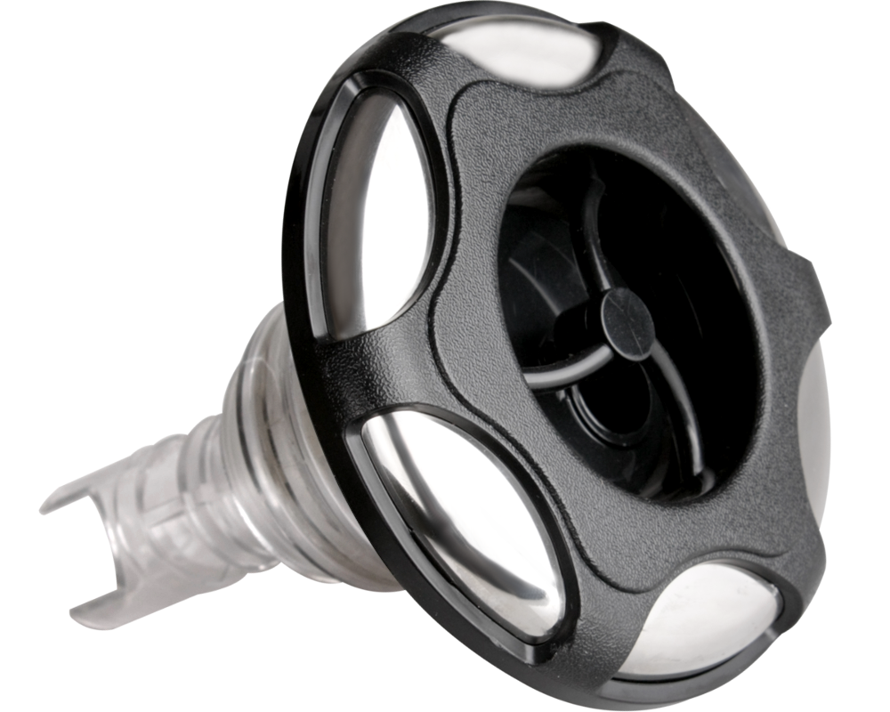 Buse hydromassante LVJ Lotus Roto 3,5" · Jet rotatif orientable