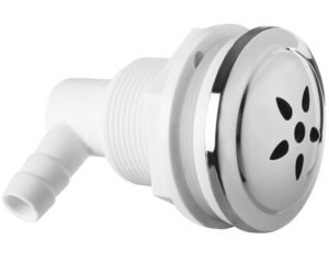 Buse d'air LVJ L-1104S Inox · Embout 3/8'' · Face inox à 6 jets étoile