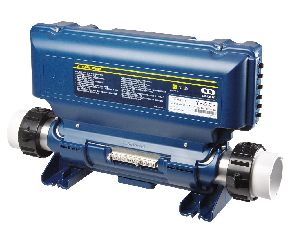 Système de contrôle Gecko in.ye-5 · 3 kW · 5 relais · Réchauffeur intégré