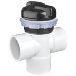 Vanne de répartition Rising Dragon RD601-1070-1 · 2” Ø82 mm · Plastique texturé noir
