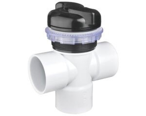 Vanne de répartition Rising Dragon RD601-1070-1 · 2” Ø82 mm · Plastique texturé noir