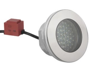 Projecteur LED Balboa Slimlite Ø83 mm · Éclairage blanc intense pour spas