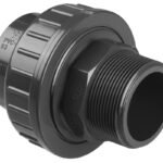 Union 3 pièces InterPlast SBM363G · 63 mm vers 2" fileté FPT
