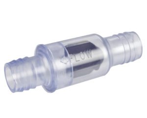 Clapet anti-retour transparent 3/4'' M+ · Hot Spring Modèle 35233 · Double embout 21 mm