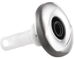 Buse directionnelle Jazzi 2 pouces · Face inox à clipser · Massage ciblé