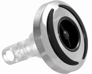 Buse de massage LVJ Mini Flying Roto 2" Inox · Jet ondulant orientable