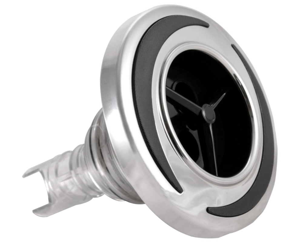 Buse de massage LVJ L-4683S Flying Twin Roto 4,5" · Effet ondulant bi-jet