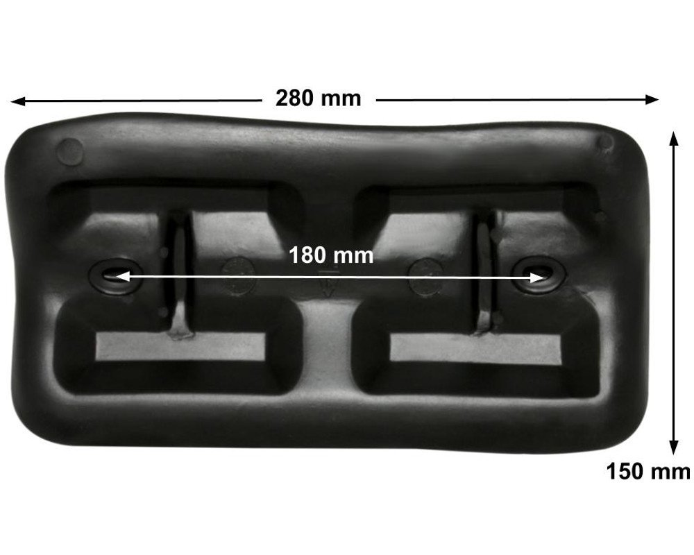 Repose-tête spa Volition EVA111 · 280 mm · Double fixation – Image 2