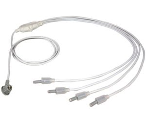 Kit LED 4 points · Rising Dragon Pinnacle · Câble connecteur 150 cm · 5V DC
