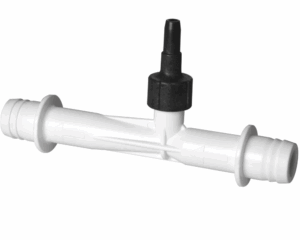 Injecteur d'ozone Wellis ABE0359 · Effet venturi 3/4'' · Raccord flexible 1/4''