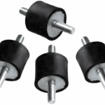 Silent-blocs anti-vibration Simaco 278348 · Lot de 4 avec écrous