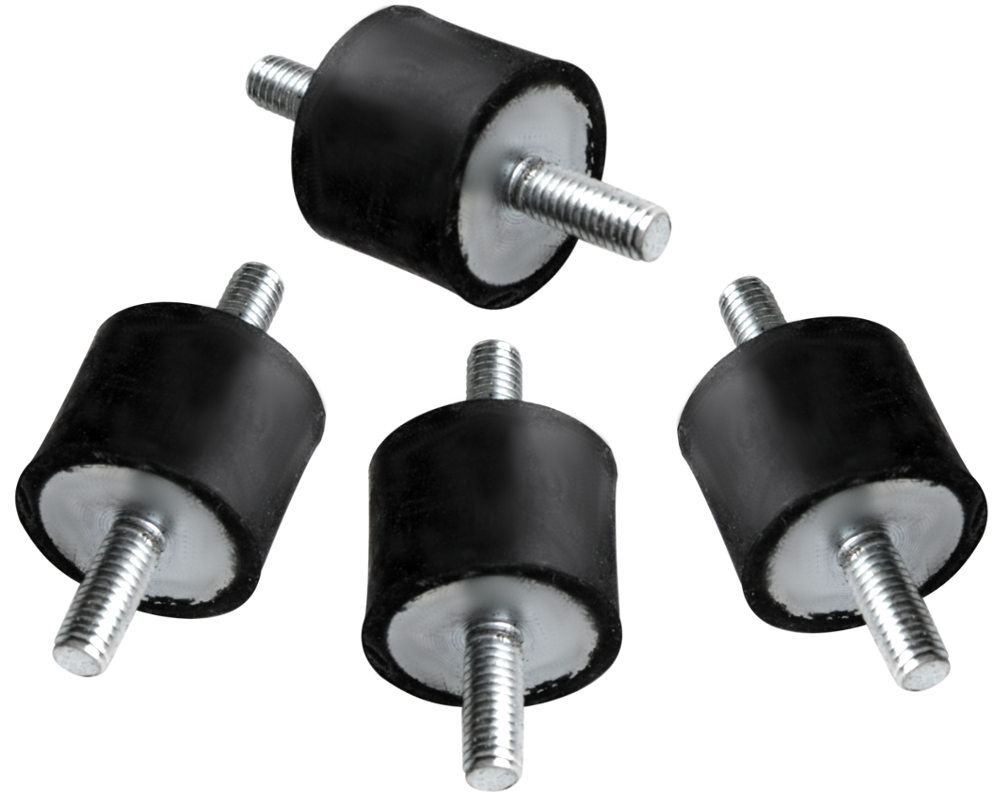Silent-blocs anti-vibration Simaco 278348 · Lot de 4 avec écrous