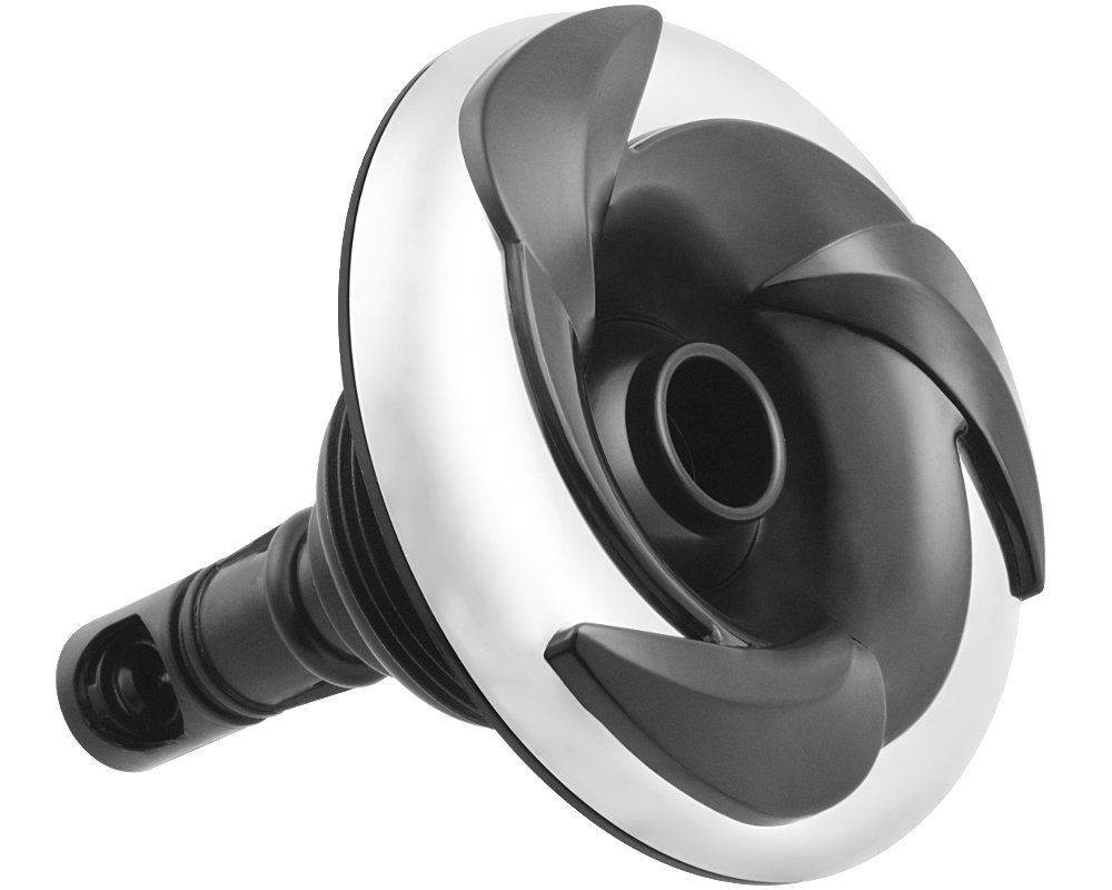 Buse directionnelle Rising Dragon 3" Inox · Style Pepper Leaf · Jet réglable