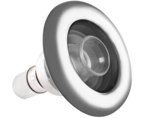 Buse Waterway Whirlpool Directional LED Inox Ø129 mm · À visser