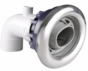 Buse de nage à contre-courant Waterway Ovo Inox · Raccord 2" et LEDs intégrables