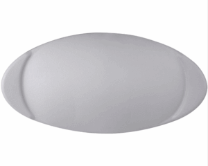 Repose-tête Wellis AF00037 · Forme ovale · 300 mm · Gris clair