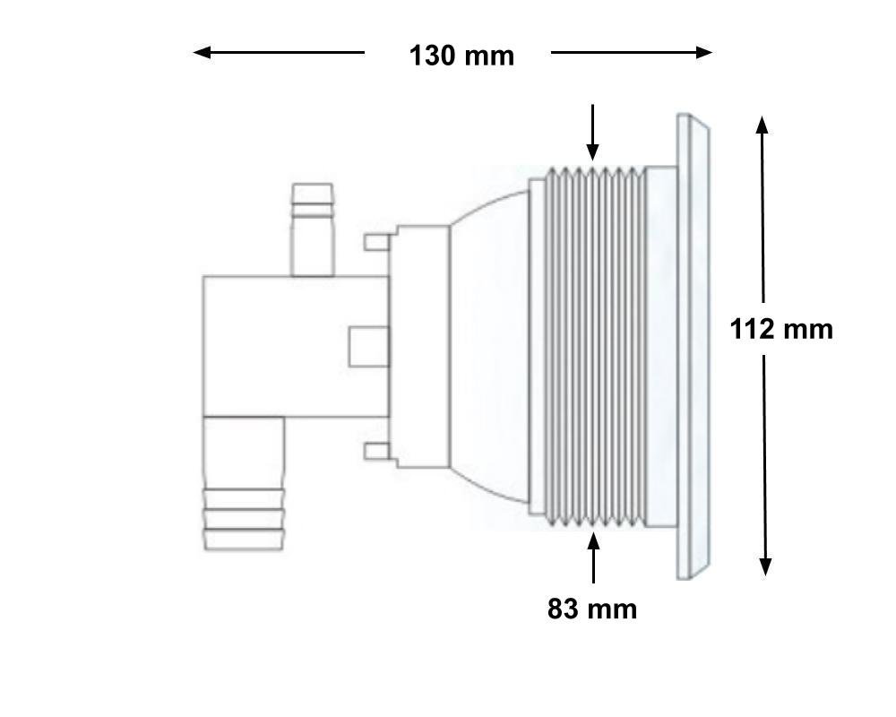 Douille LVJ Large 4,5" · Système Venturi intégré · Fixation complète – Image 2