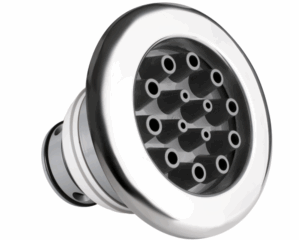 Buse de massage Wellis MagmaJET · Jet puissant pieds et jambes · Ø195 mm