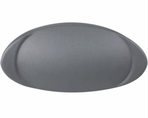 Repose-tête spa Wellis AF00024 · Gris Ovale · Ventouses 155 mm
