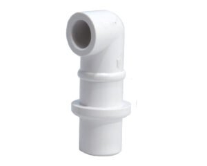 Coude 90° Waterway 411-1170 pour chlorinateurs In-Line · Compatible modèles 2002 à aujourd’hui
