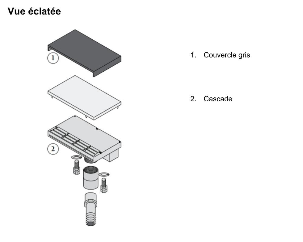 Cascade Waterfall Jacuzzi 6540-921 · LED intégrée · Pour Séries J-200 / J-300 – Image 3