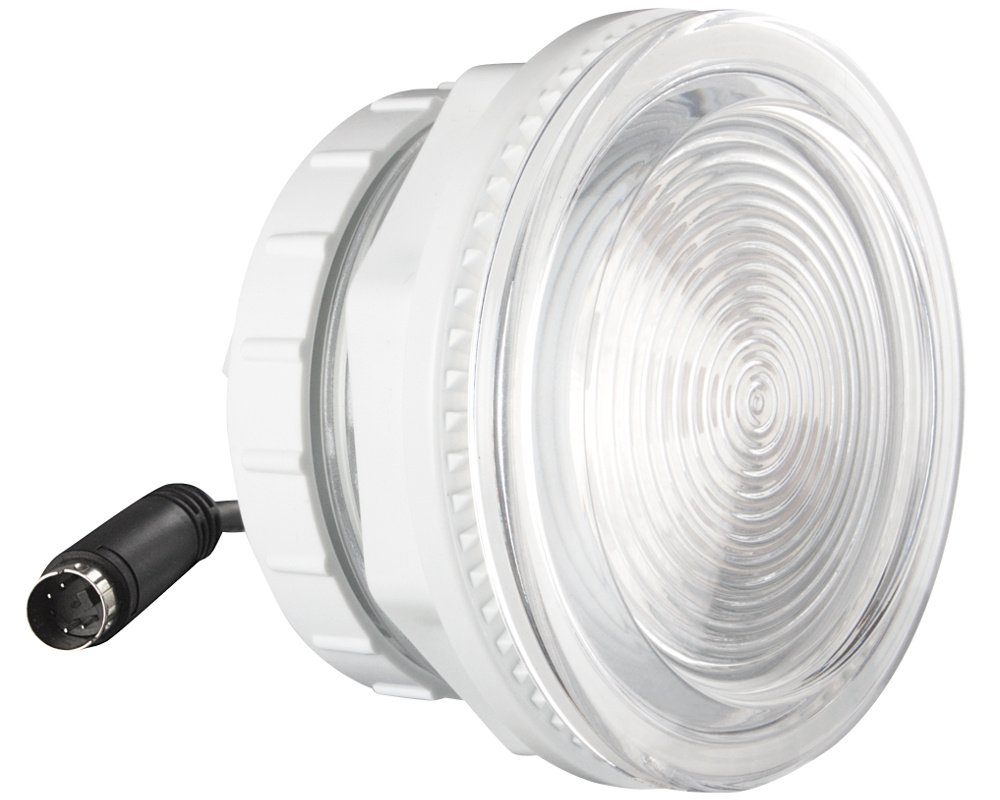 Projecteur LED multicolore Davey SpaPower Q3708L-10 · 82 mm · Kit complet avec câble 10 m