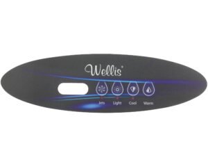 Membrane Wellis autocollante pour clavier Balboa VL260 · Modèle ACM0602