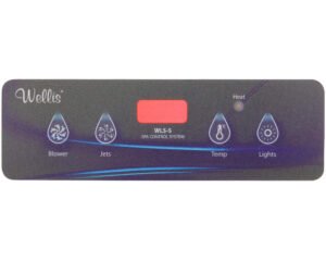 Membrane autocollante Wellis ACM0547 · pour clavier Balboa VL403