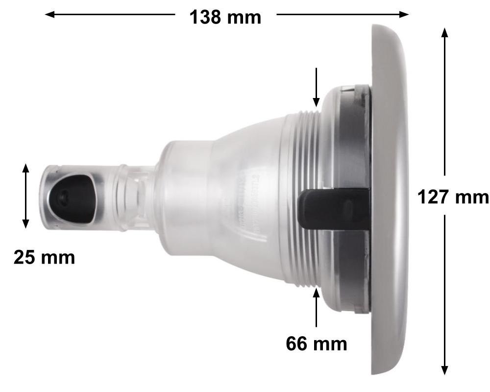 Buse Directionnelle 5" Inox & Gris clair · Rising Dragon RD203-5710-S02 – Image 2