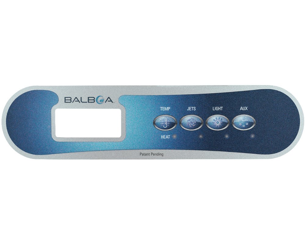 Membrane Balboa TP400T · 4 touches fonctionnelles · Autocollante