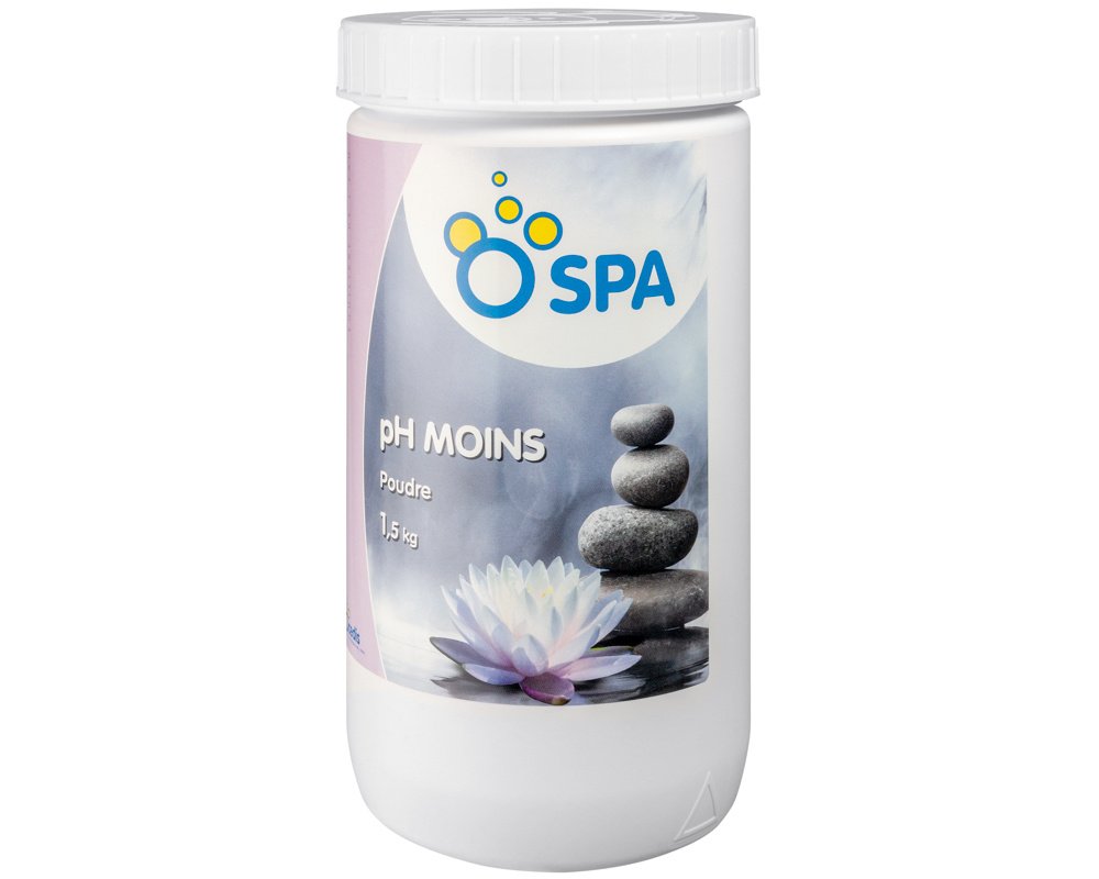 pH Moins Ocedis O Spa · Réducteur de pH en poudre · 1,5 kg