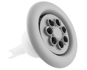 Buse de massage Pentair Cyclone Twin Spin · Ø127 mm · Jet rotatif revitalisant