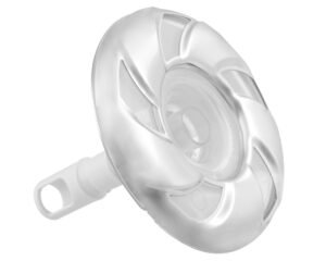 Buse directionnelle CalSpas 3" Candy Cane · Inox & LED · Balboa BWG