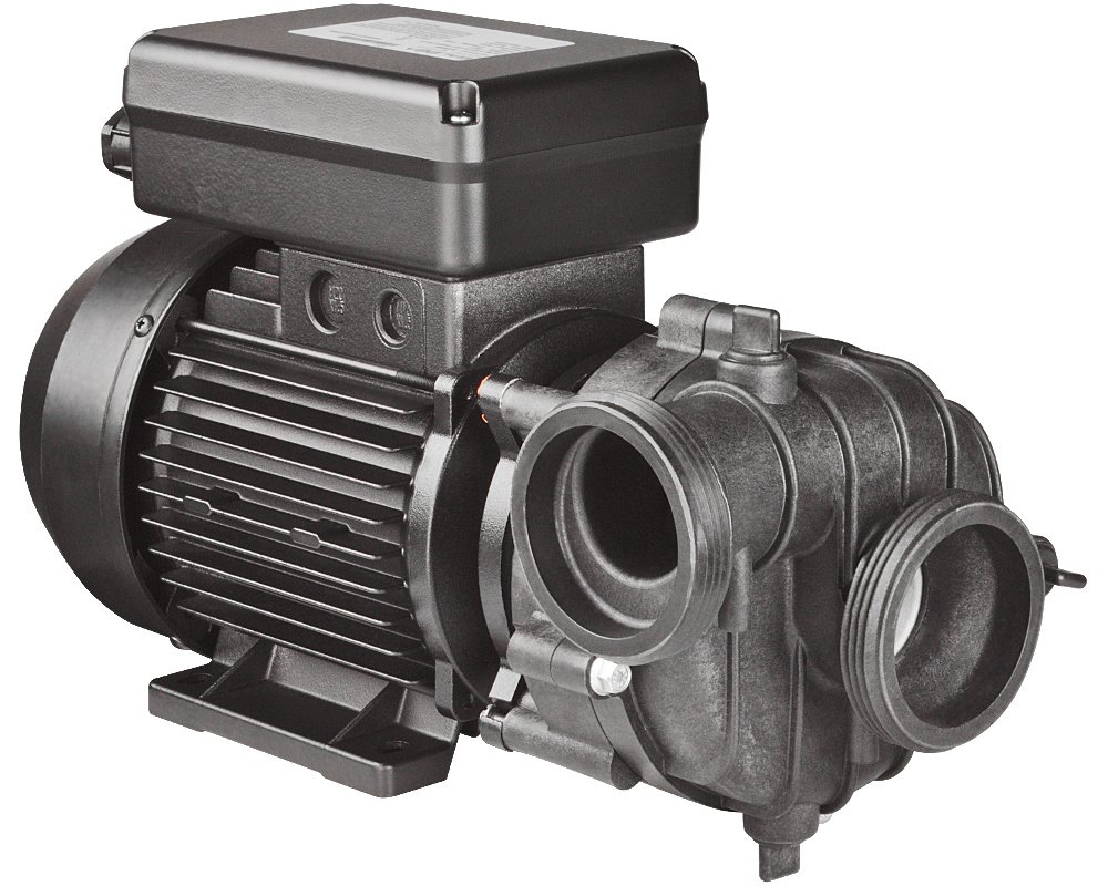 Pompe de massage Balboa Durajet 1,6 kW · Mono-vitesse · Filetage mâle 78 mm
