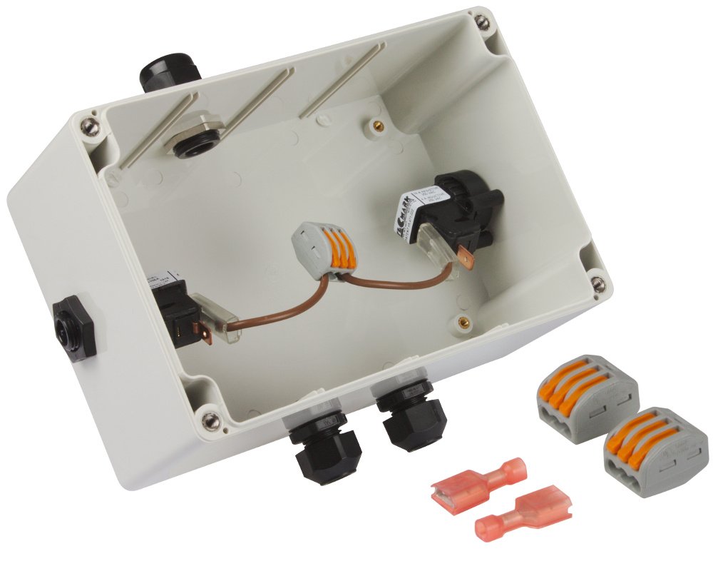 Boîtier pneumatique Balboa 21-1042 · 2 interrupteurs bistables · Étanchéité IPX5 – Image 2