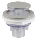 Fontaine Waterway Pop-up LED 180° · Gris clair · Ø 94 mm