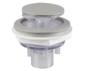 Fontaine Waterway Pop-up LED 180° · Gris clair · Ø 94 mm