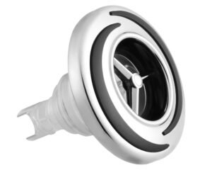 Buse hydromassante LVJ Tourbillon Twin Roto 4" · Effet lumineux LED & double jet directionnel