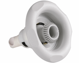Buse Waterway Power Storm Directional à clipser · Ø126 mm · Massage direct ajustable